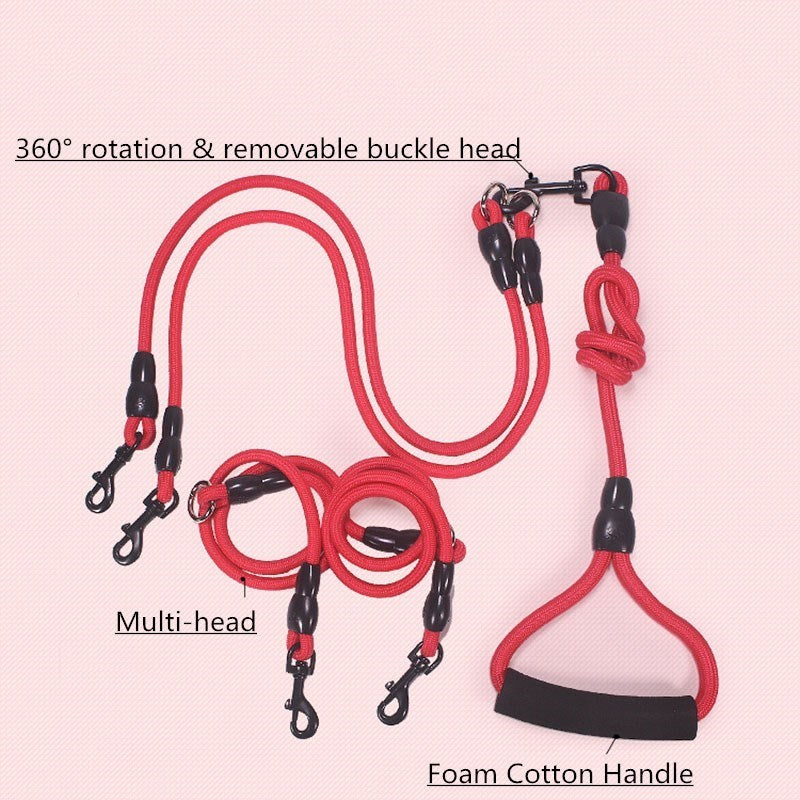 Nylon Double Leashes